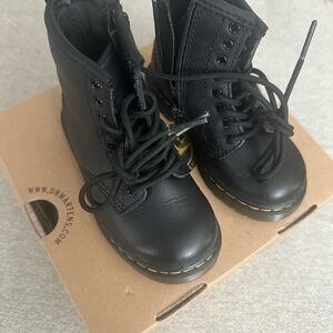 Dr. Martens Kids Black Boots